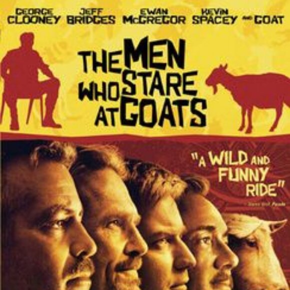 The Men Who Stare At Goats DVD 2009 R George Clooney Jeff Bridges Comedy - Picture 1 of 5